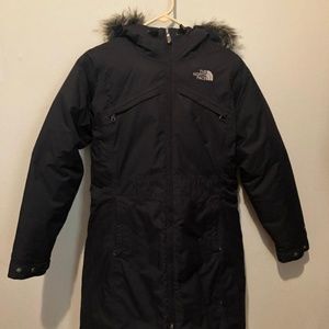 The North Face HyVent Coat/Dark Navy